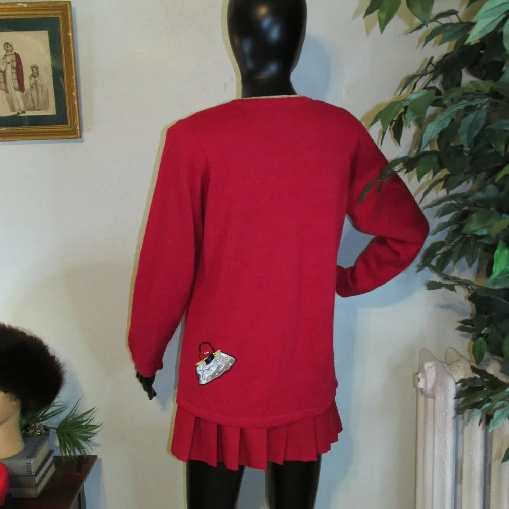 Red Funky Sweater